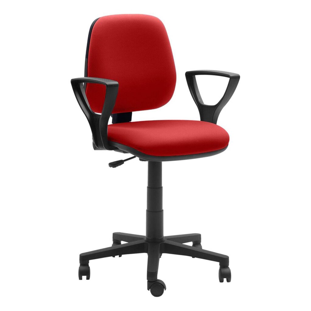 Silla Operativa Alex Media Roja