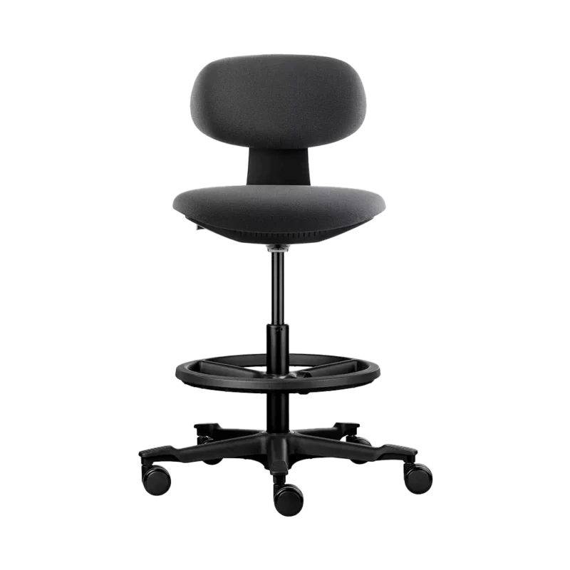 Sillas Cajero Boomer Gris Cajero Nylon