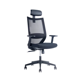 Silla Semmi Ejecutiva Backlock Negra