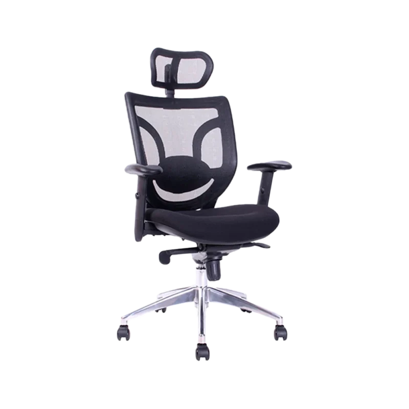 Silla Semi Ejecutiva Black