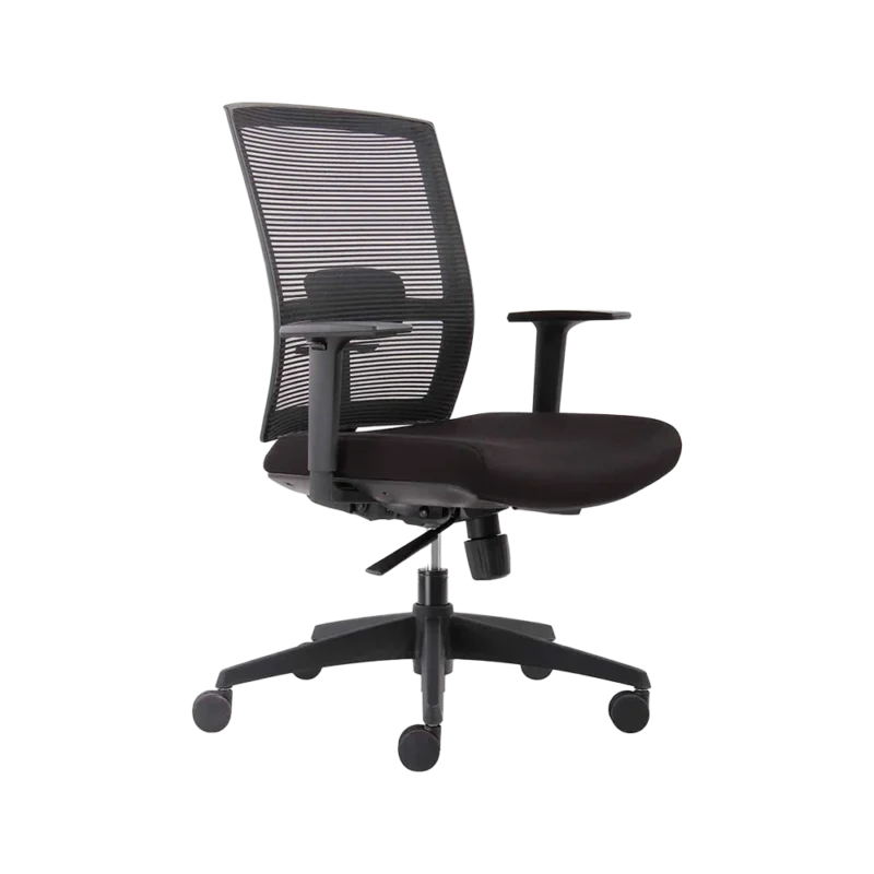 Silla Semi Ejecutiva Texa Black