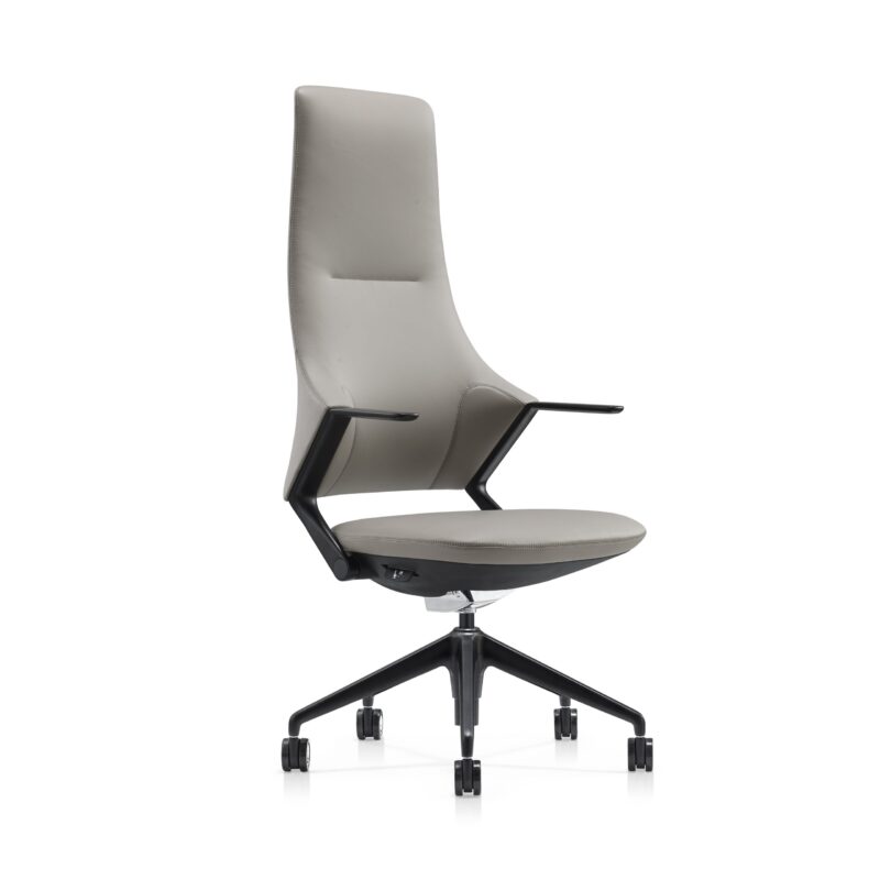 Sillón Gerencial Altezza Gris Claro - Max Ergo