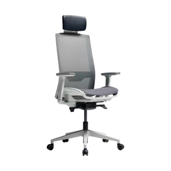 Silla Ejecutiva Q7 Aero Blanca Duoback