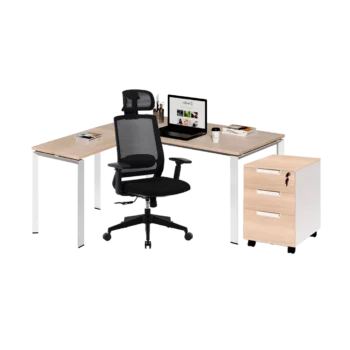 Combo muebles de Oficina: Estación de Trabajo Individual Medium